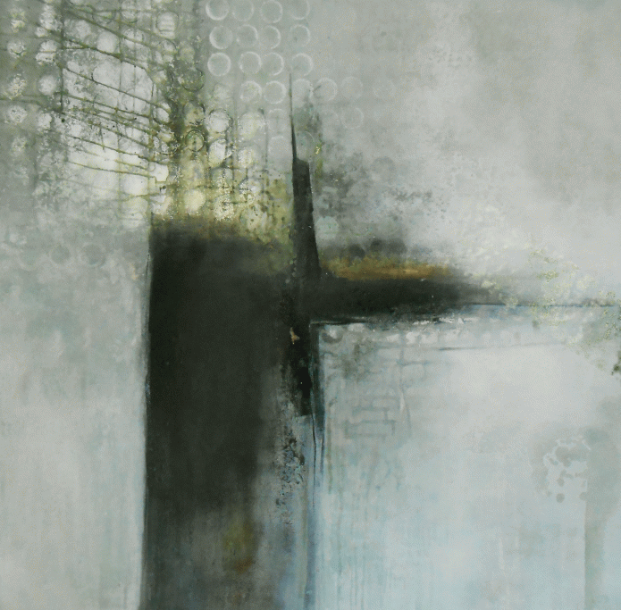 Die Sehnsucht nach Olivenbäumen, abstrakte KUnst, abstrakte Malerei, 100/100 cm