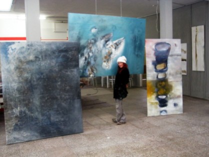 Atelier für abstrakte Kunst Conny Niehoff.